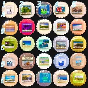Yankee Candle Wax Melt tarts home fragrance